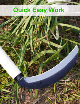 TOYPOPOR rust-resistant stainless steel blade close-up for easy maintenance.