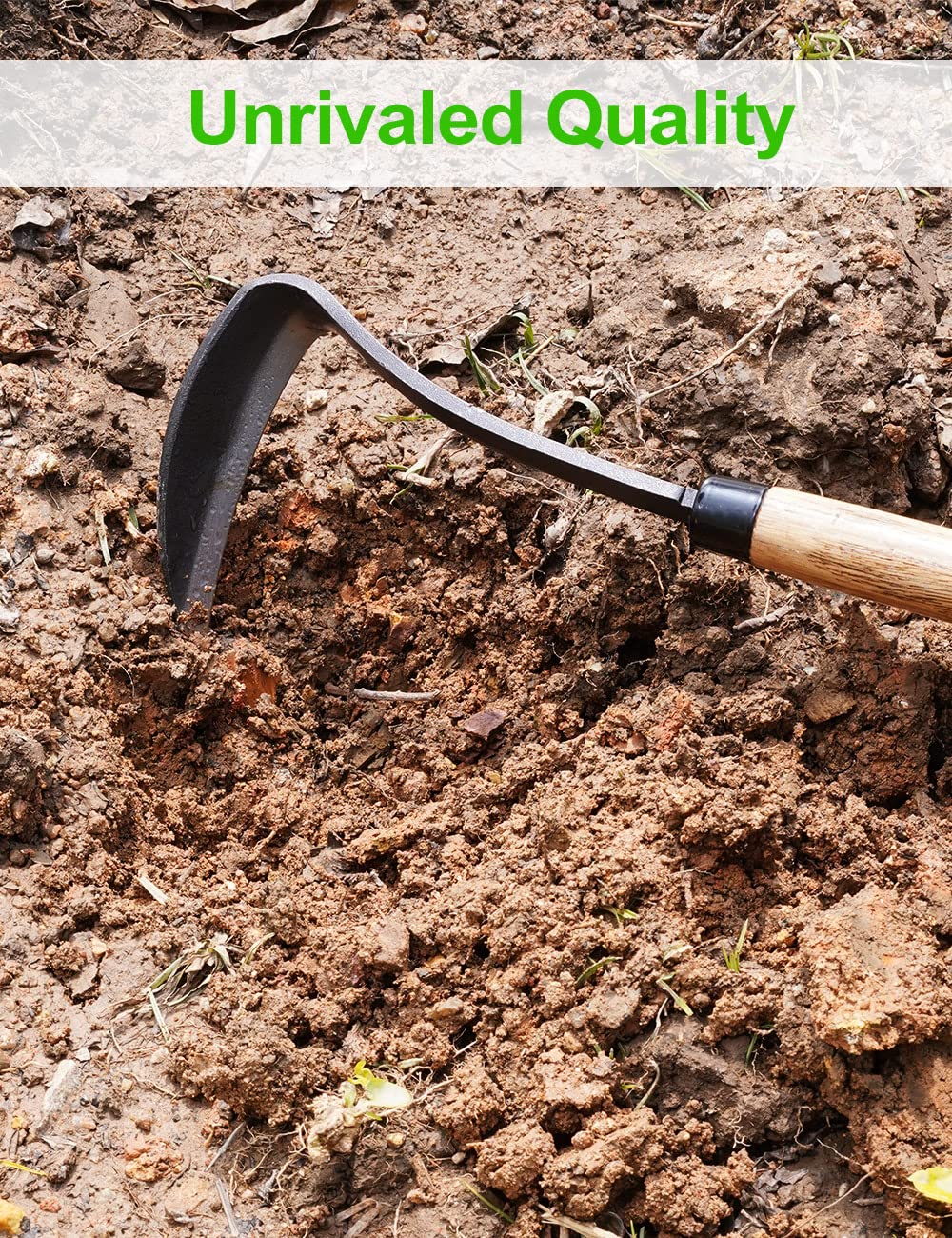 TOYPOPOR tool-in-action-weeding shot demonstrates efficient weed removal.