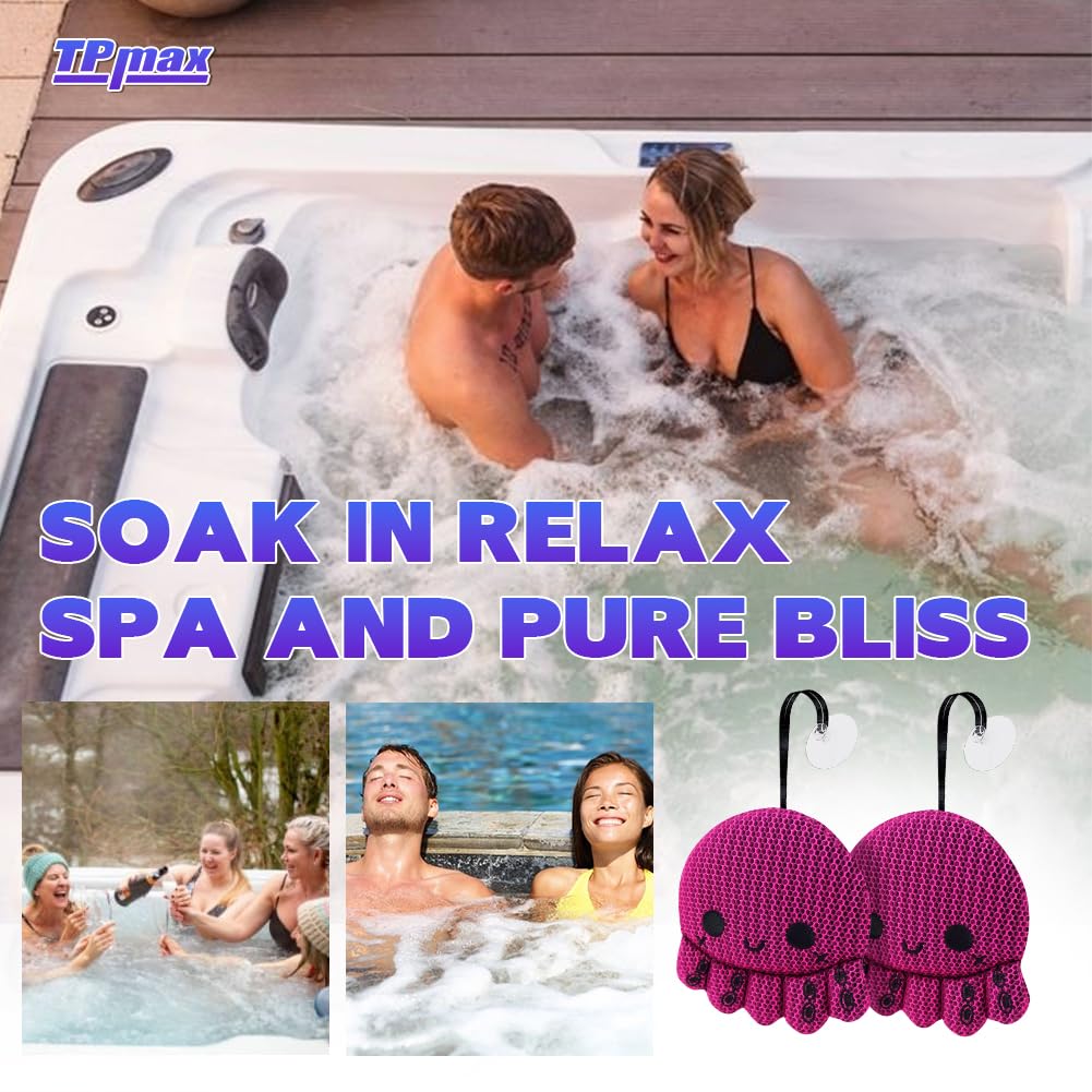 TPmax spa-cleaner bundle paired with washer-dryer safe design for easy reuse.