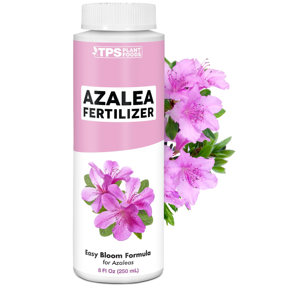 TPS NUTRIENTS Azalea Fertilizer bottle boosts vibrant azalea blooms