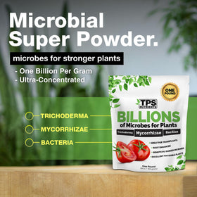 TPS Nutrients Billions water mix demonstrates easy dilution for even microbial dispersion.