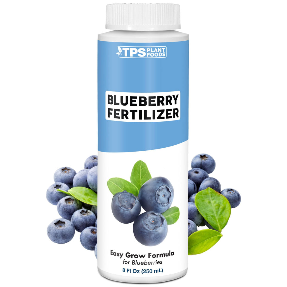 TPS NUTRIENTS Blueberry Fertilizer bottle pour enhances fruit set
