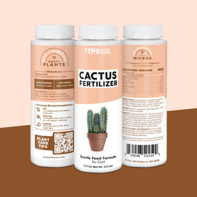 TPS NUTRIENTS Cactus Fertilizer designed for desert-adapted plants and potted collections.