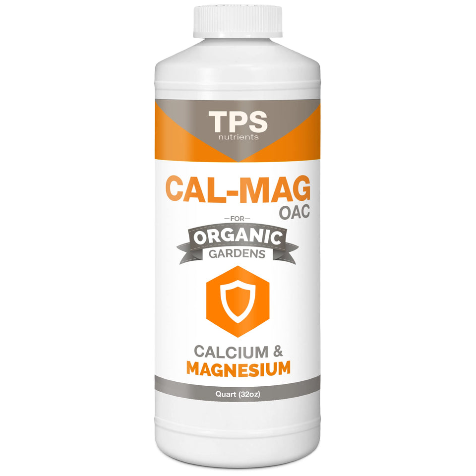 TPS NUTRIENTS Cal-Mag OAC bottle pour for precise dosing and steady plant growth