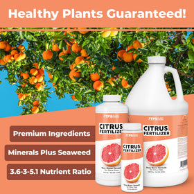 TPS NUTRIENTS Citrus Fertilizer bloom-fruit highlights flowering and fruit set potential