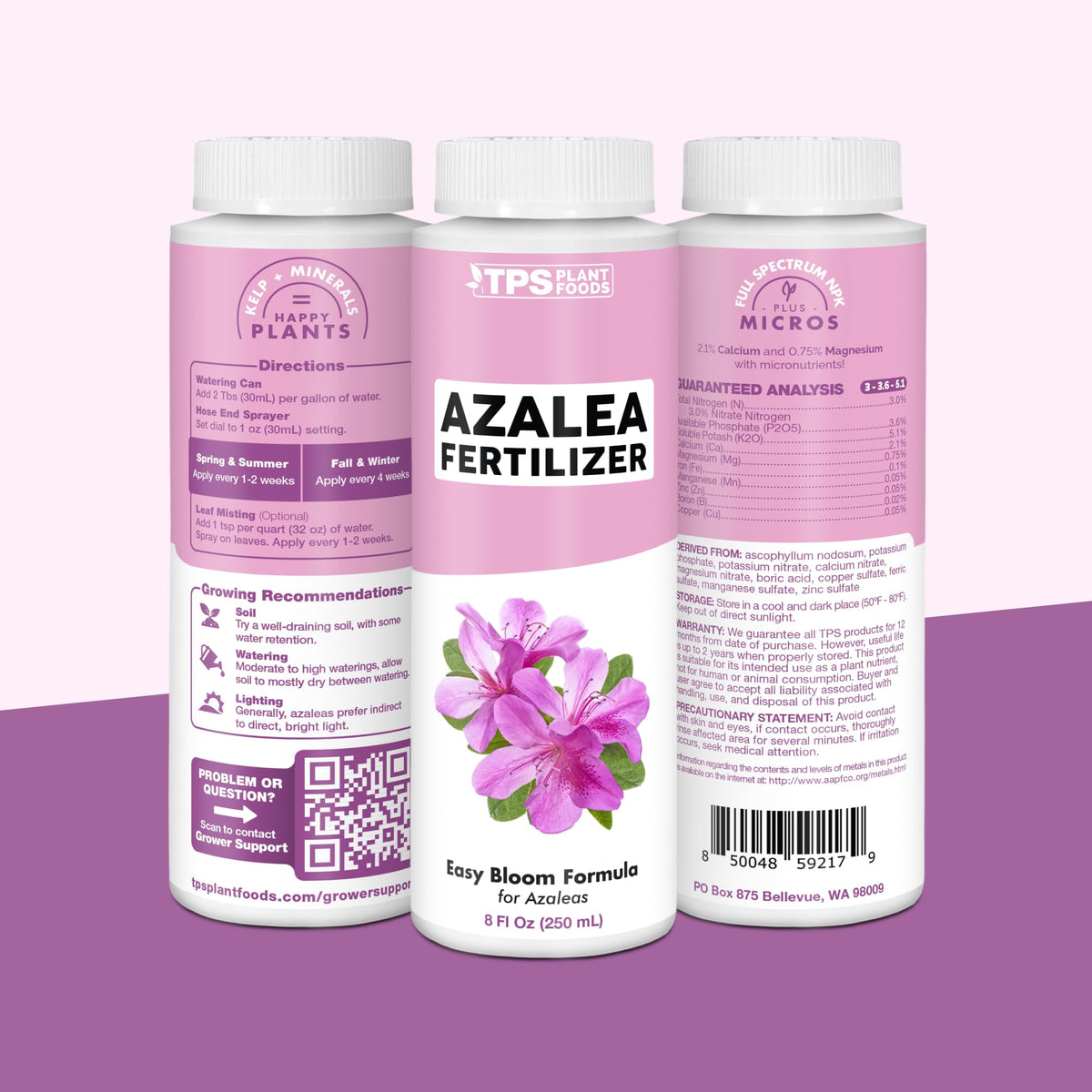 TPS NUTRIENTS Easy-to-use liquid plant food for azaleas