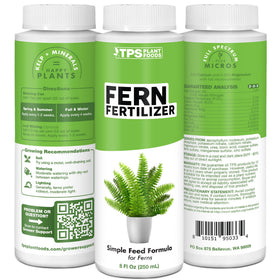 TPS NUTRIENTS Fern Fertilizer vibrant Boston fern growth