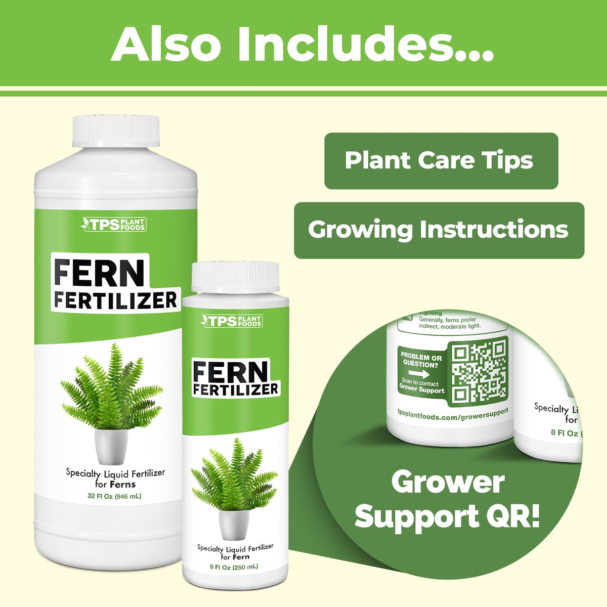 TPS NUTRIENTS Fern Fertilizer USA-made formula for trusted quality