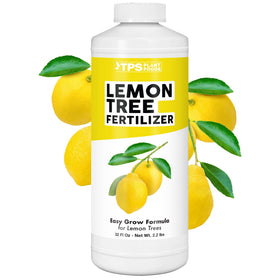 TPS NUTRIENTS Lemon Tree Fertilizer bottle pour promotes easy application for healthier fruit development.
