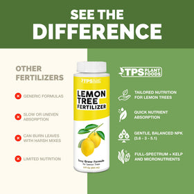 TPS NUTRIENTS Lemon Tree Fertilizer supports fruit development and strong roots.