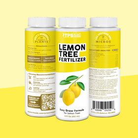 TPS NUTRIENTS Lemon Tree Fertilizer USA-made packaging signals quality.