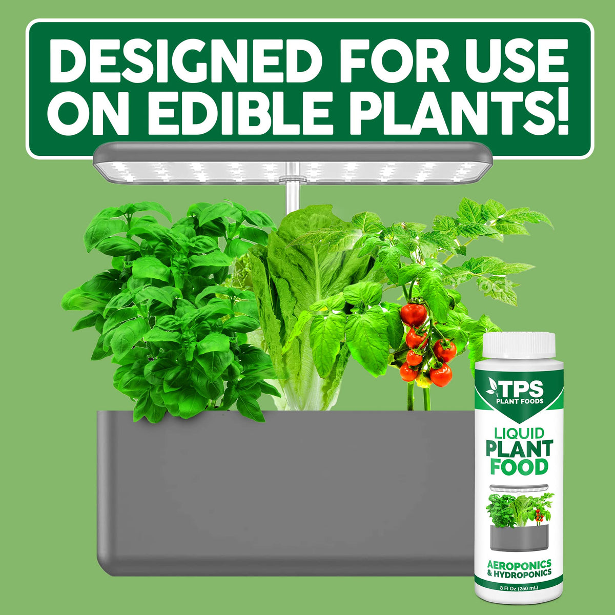 TPS NUTRIENTS balanced formula for AeroGarden systems promotes healthy roots