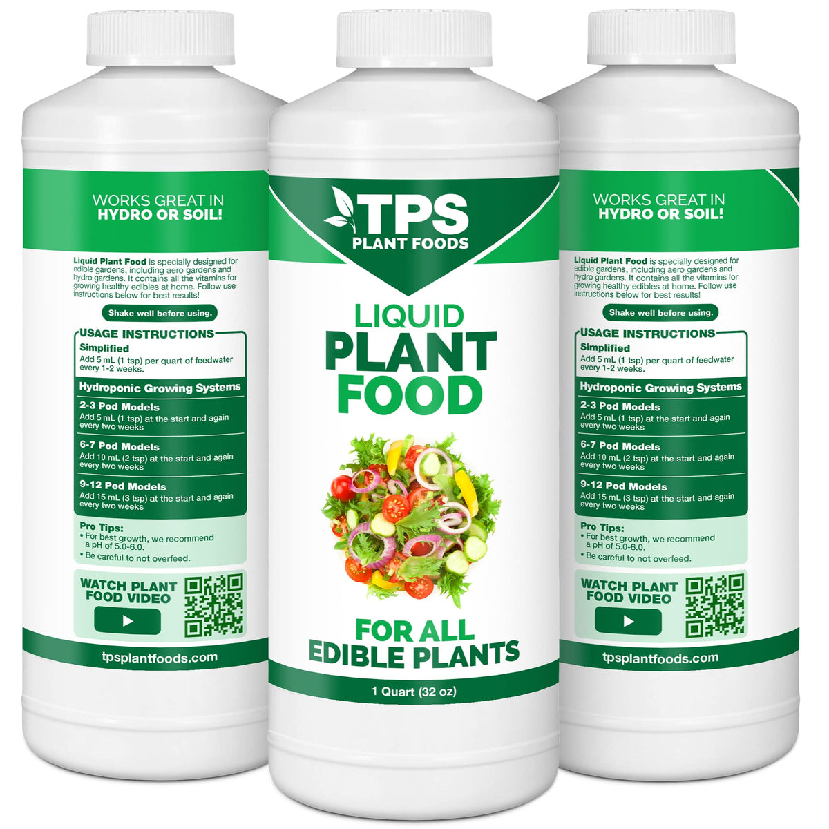 TPS NUTRIENTS liquid plant food measuring cup enables precise dosing