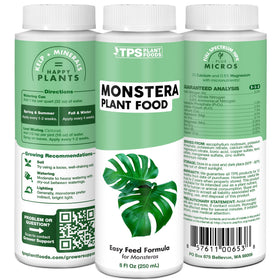 Made in USA TPS NUTRIENTS bottle supports Monstera care at home