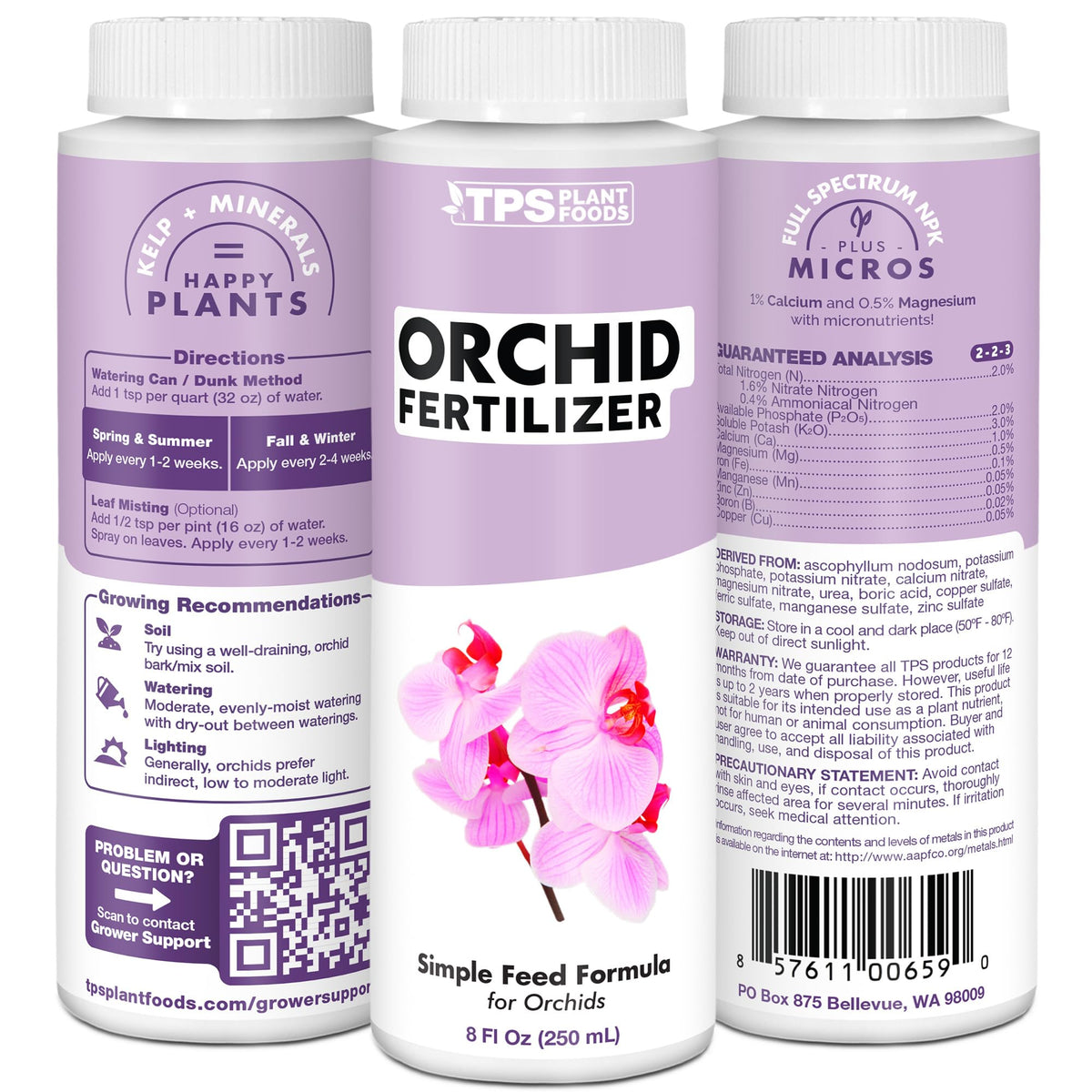 TPS NUTRIENTS Orchid Fertilizer indoor care scene for reblooming orchids