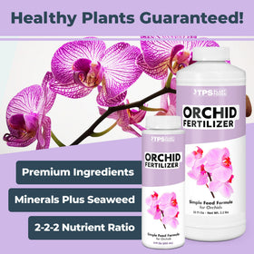 TPS NUTRIENTS Orchid Fertilizer liquid pour bottle view for quick nutrient delivery
