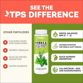 TPS NUTRIENTS Organic herb food for potted plants