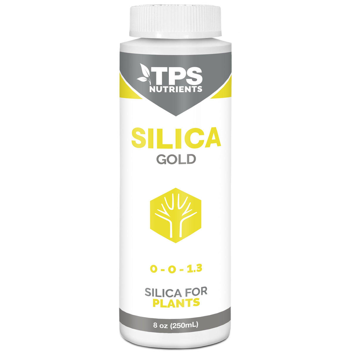 TPS NUTRIENTS Silica Gold bottle for stronger stems and healthier growth.