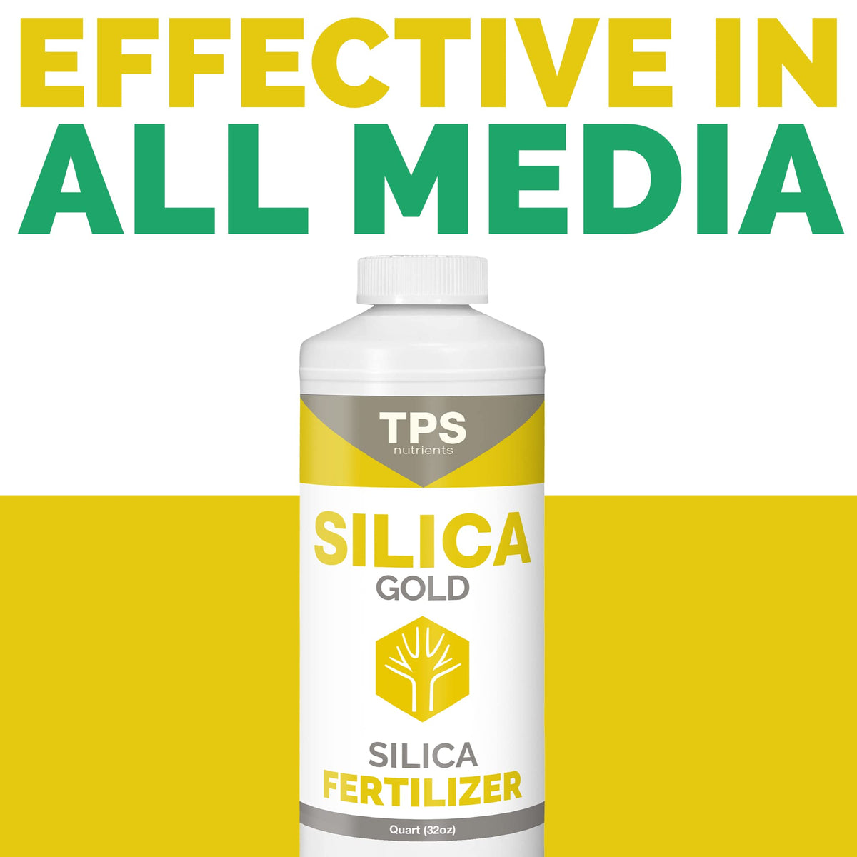 TPS NUTRIENTS Silica Gold dosing solution demonstrates easy use in watering schedules.
