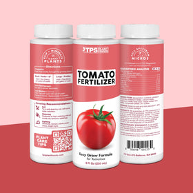 TPS NUTRIENTS tomato garden use demonstrates safe, gentle nutrition for containers.