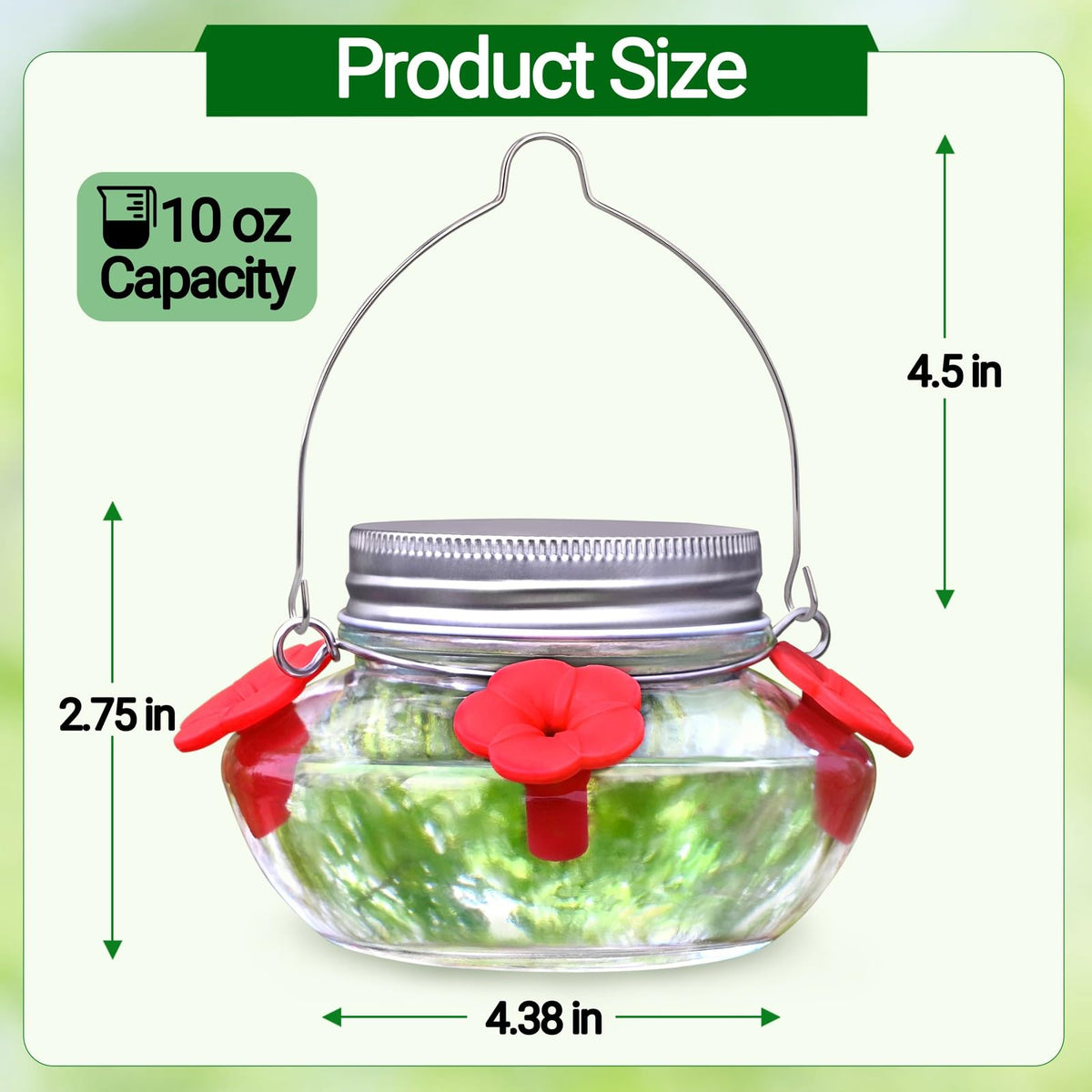 TPZAERK birdwatcher-friendly feeder blends into outdoors, ideal as a gift.