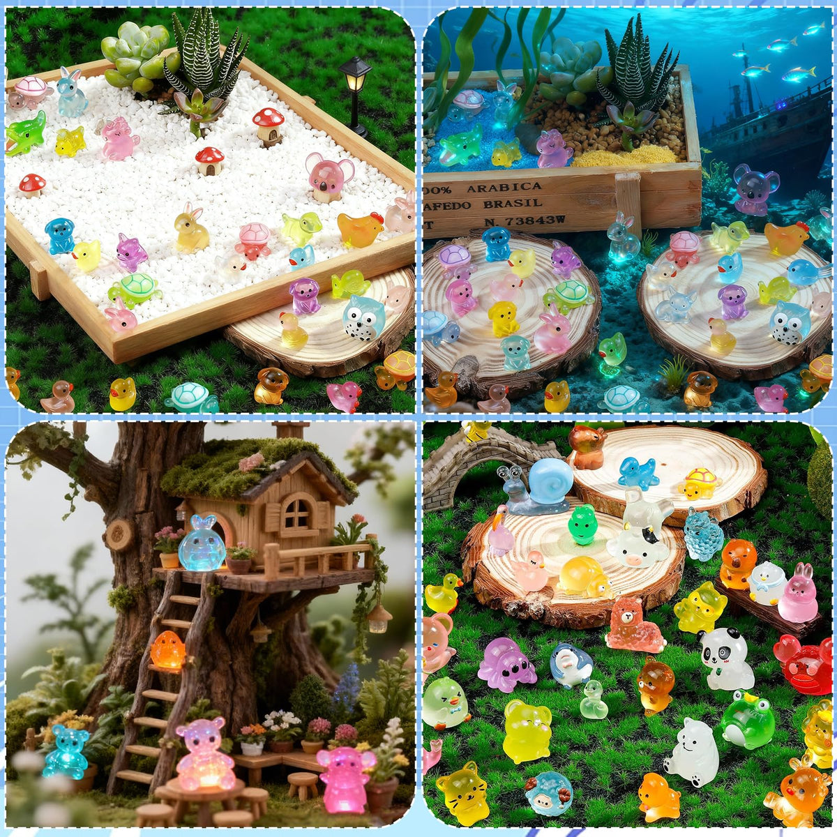 TQBAJ resin animal is a surprise gift for crafters and collectors.