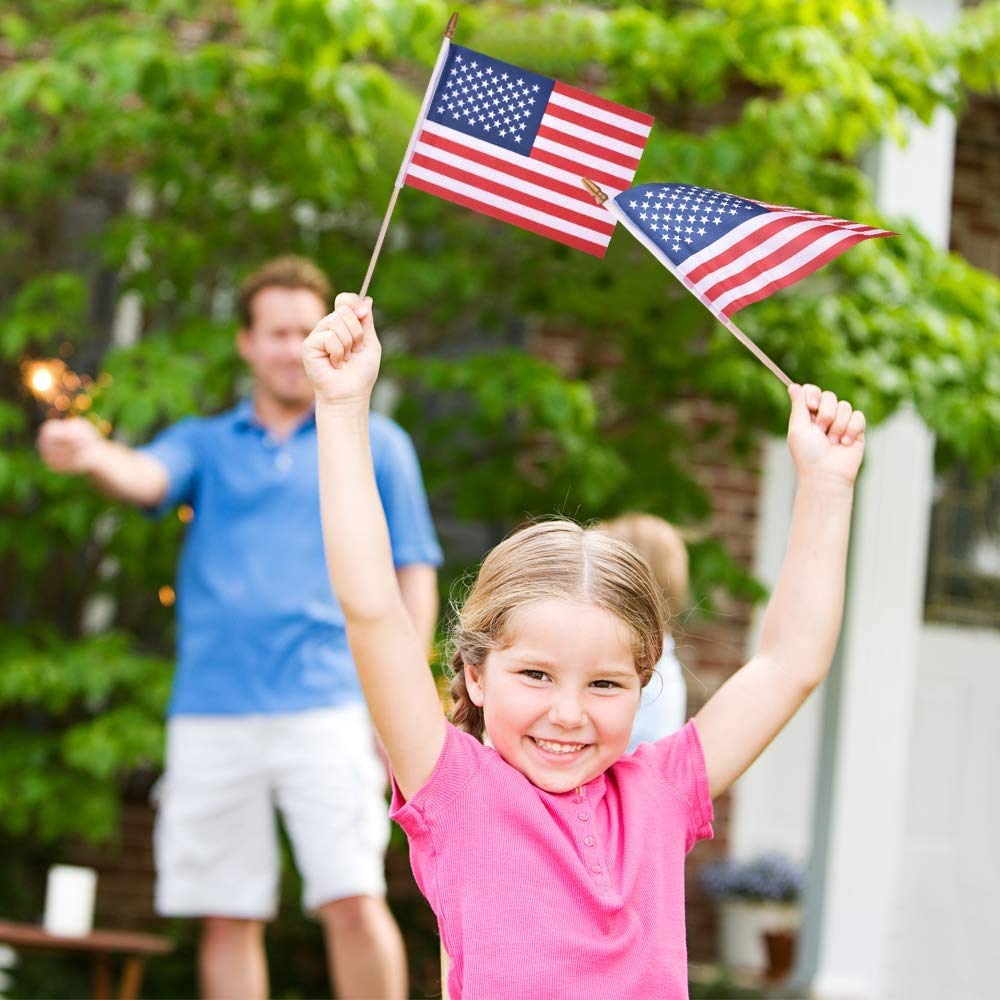 TRA patriotic display for parades and public celebrations.