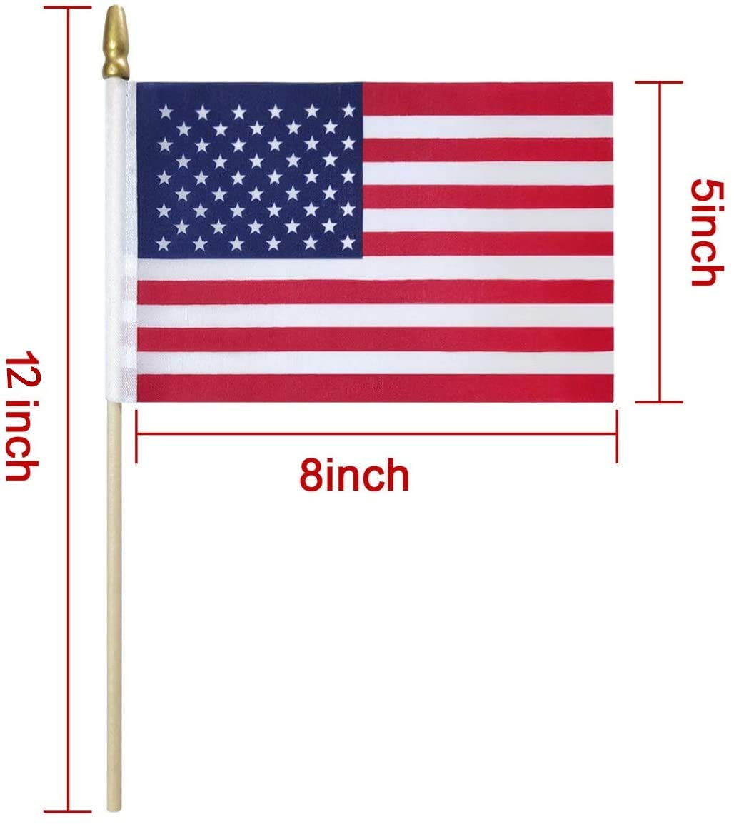 TRA sturdy handheld flags ready for celebrations and daily patriotism.