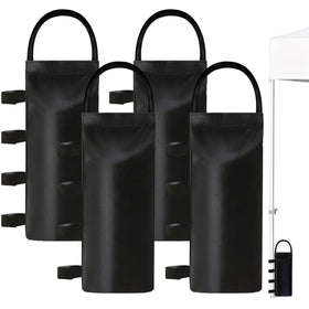 Tradesparker canopy weights pack front view, portable stabilizers for outdoor tents on windy days.