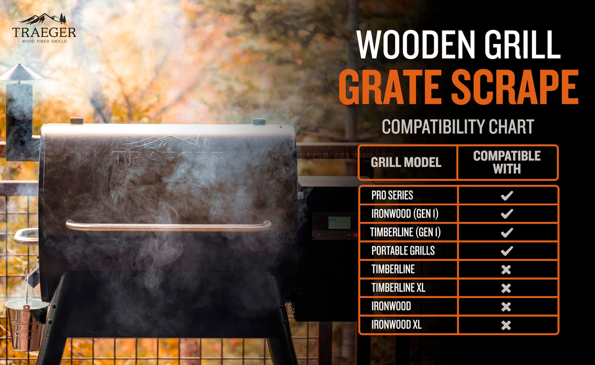 Compatibility note about newer Timberline and Ironwood models for Traeger BAC454