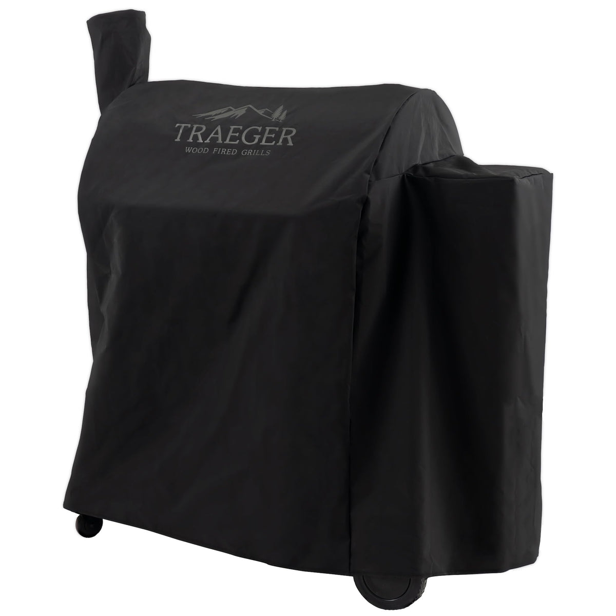 Traeger BAC504 water-resistant fabric close-up shields Pro 780 outdoors.