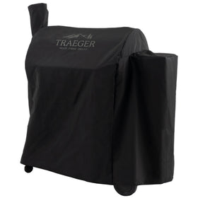 Traeger BAC504 water-resistant fabric close-up shields Pro 780 outdoors.