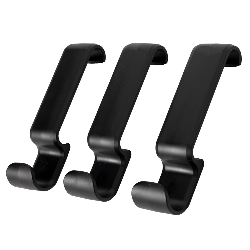 Traeger BAC643 P.A.L. hook on rail for instant tool access during grilling.