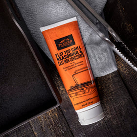 Traeger BAC731 natural oil and beeswax nourishes cookware, reducing sticking.