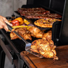 Traeger BAC789 dishwasher-safe handle supports easy cleanup after grilling