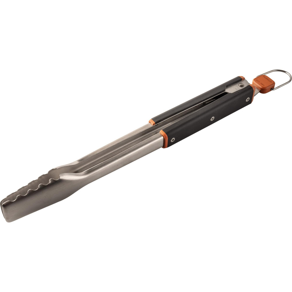 Traeger BAC790 stainless steel tongs show durable build for everyday grilling