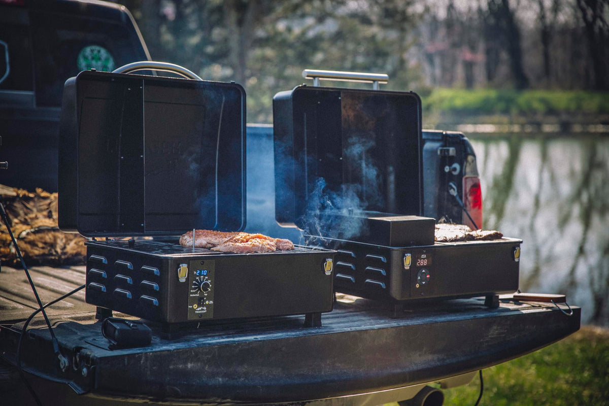 Traeger Ranger keep warm mode maintains serving temperature during busy gatherings