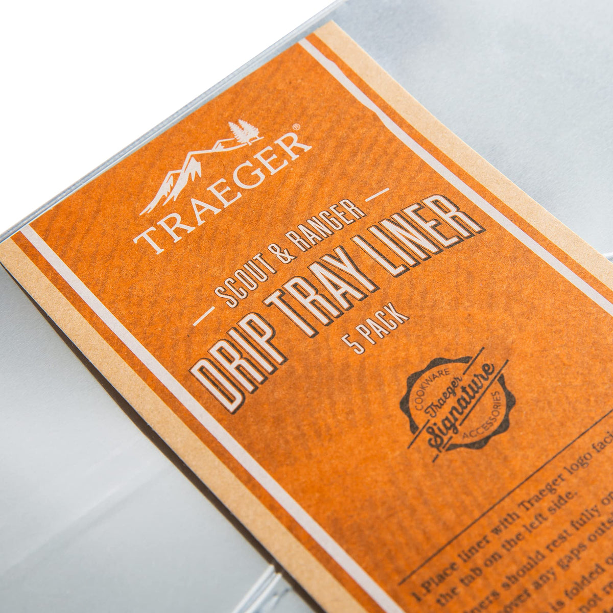 Traeger Ranger/Scout liners fit grills for grease-free cooking surface