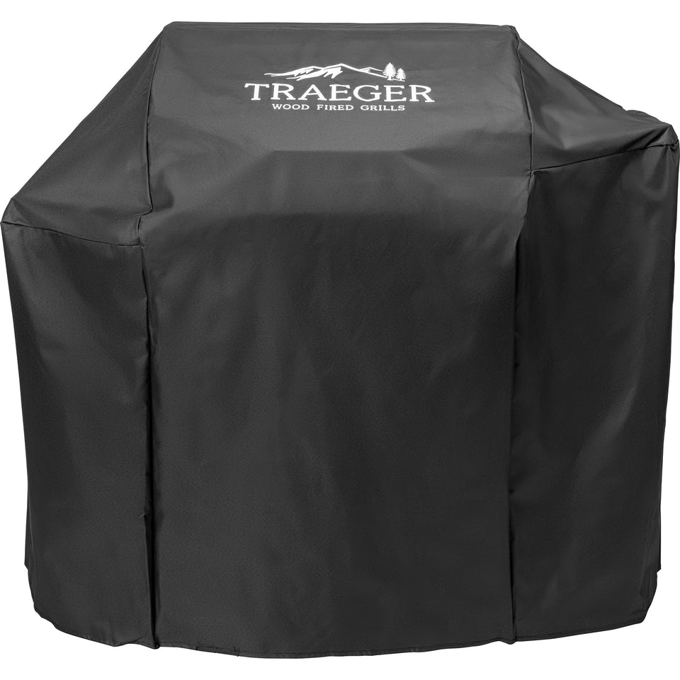 Traeger Silverton 620 grill cover with full-length protection for year-round coverage