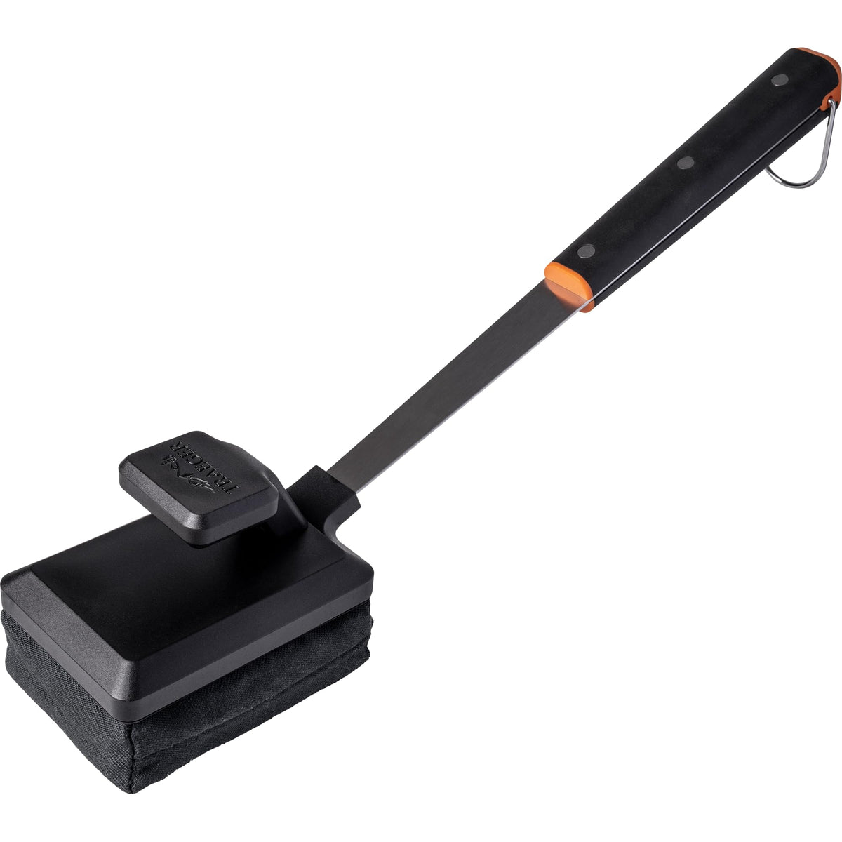 Traeger Steam N' Clean brush head: bristle-free and dishwasher-safe.