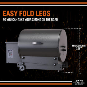 Traeger Tailgater 20 offers 6-in-1 cooking versatility for diverse meals.