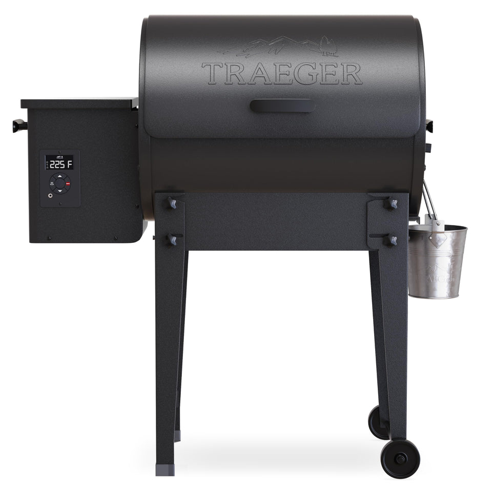 Traeger Tailgater 20 foldable legs for easy transport at tailgates and camps.