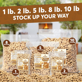 Trailmark Naturals bulk peanuts for feeding stations and backyards