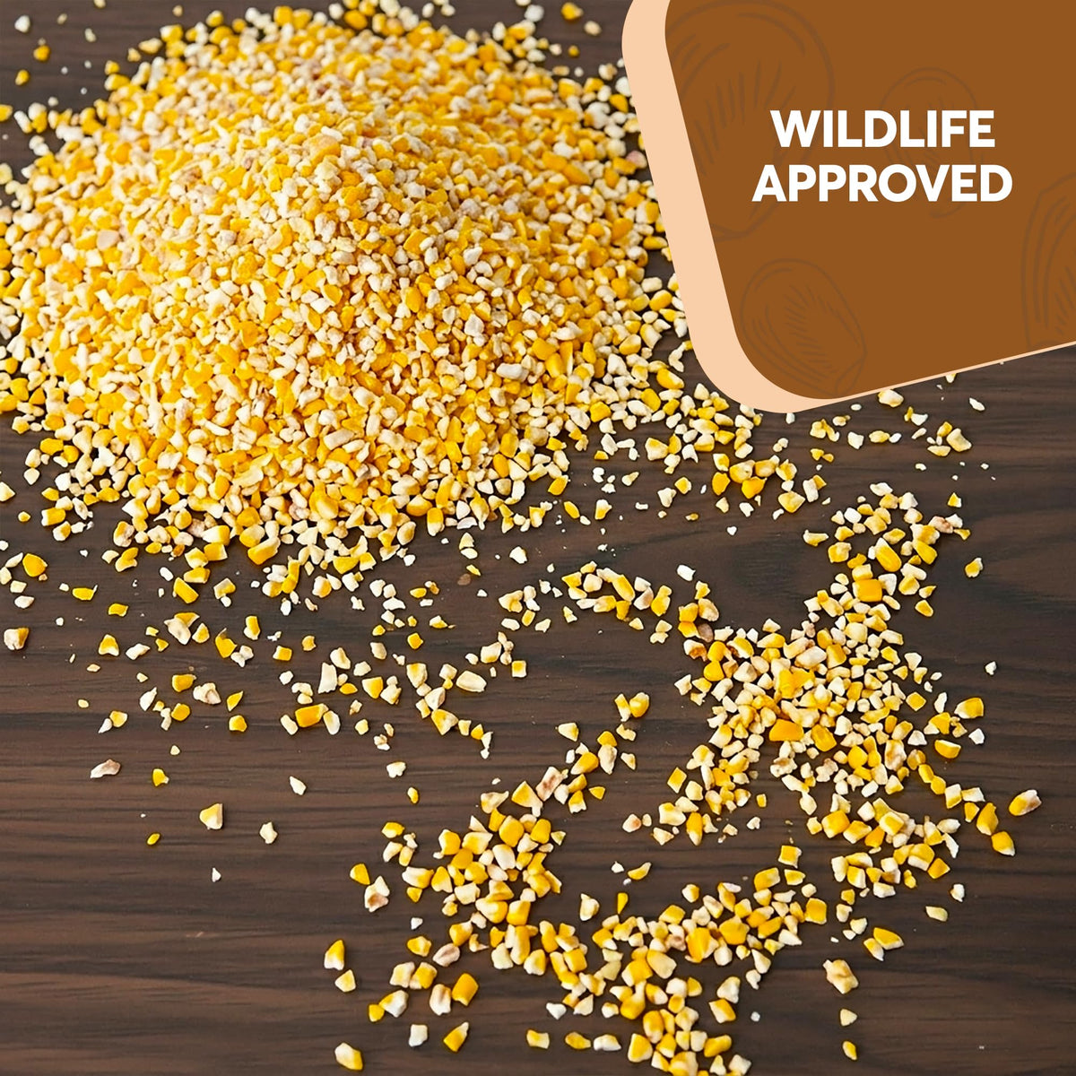 TRAILMARK Naturals cracked corn grown in the USA