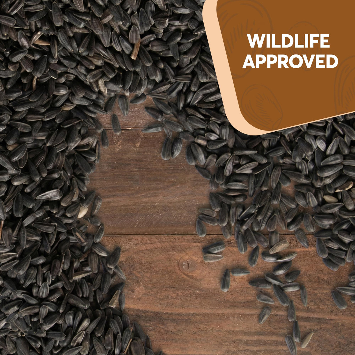 Trailmark Naturals feeder-types-compatibility seed works in tray, hopper, and tube feeders.