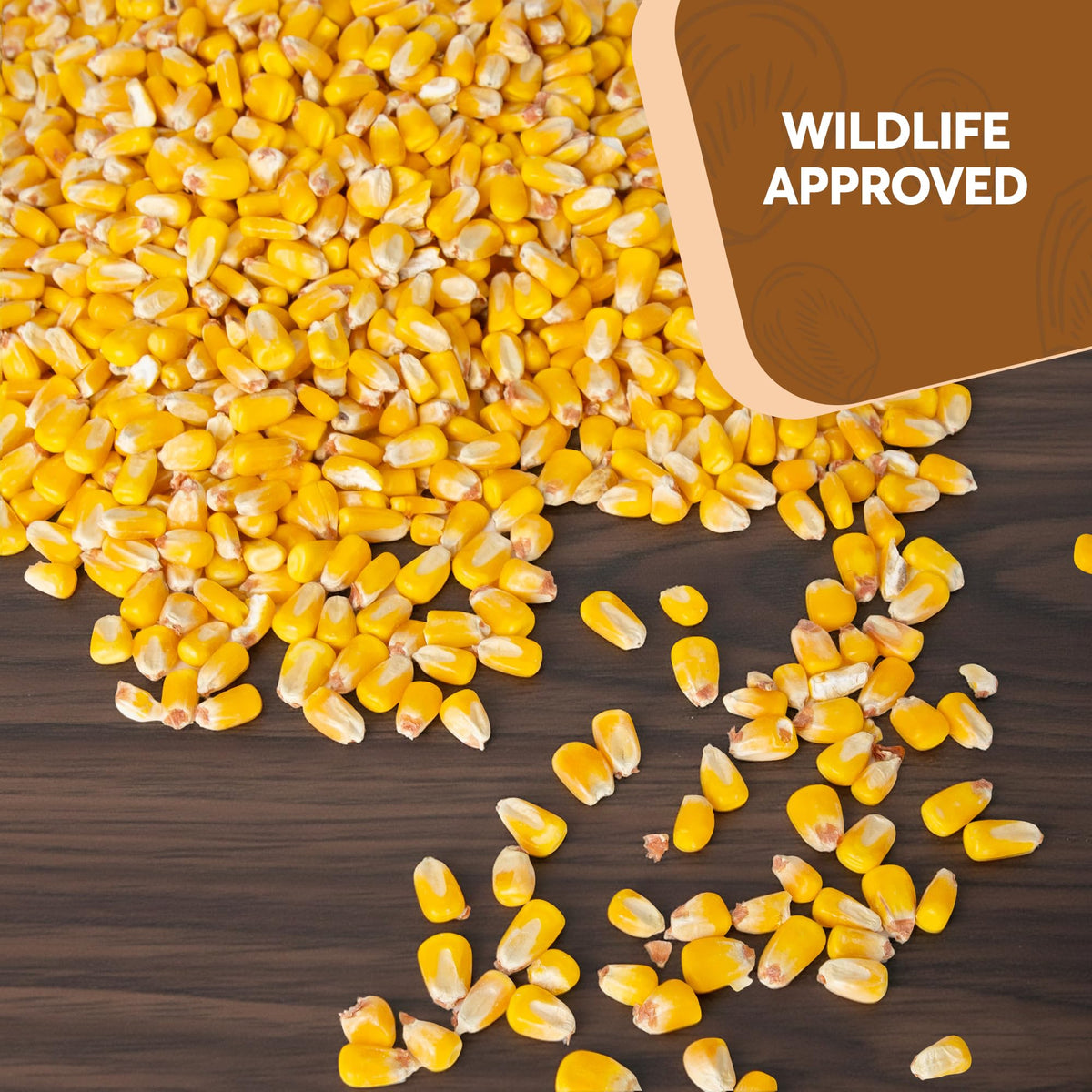 Trailmark Naturals USA grown corn for wildlife friendly spaces.