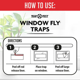 TRAP A PEST 30-trap pack covering multiple interior windows