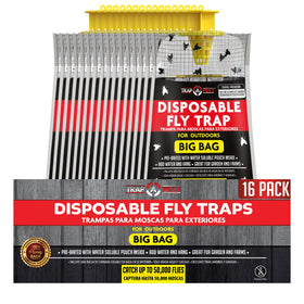 TRAP A PEST high-capacity fly trap protects outdoor spaces.