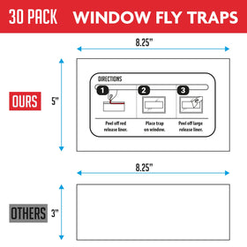TRAP A PEST no-residue removal after trap removal on window