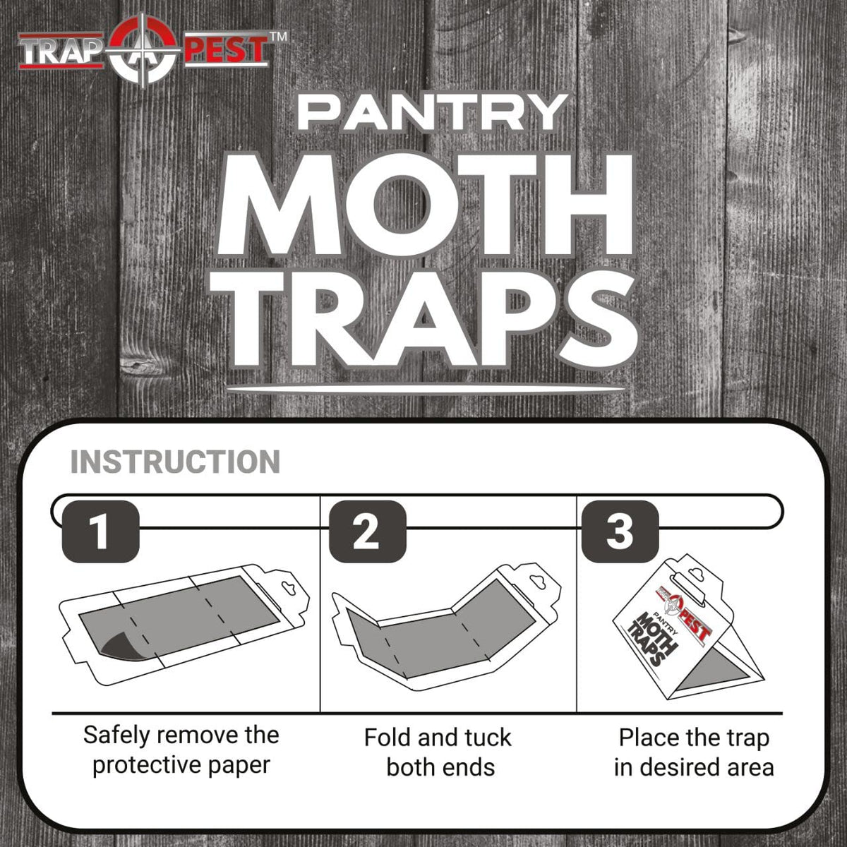 TRAP A PEST 20-pack for ongoing pantry moth control.